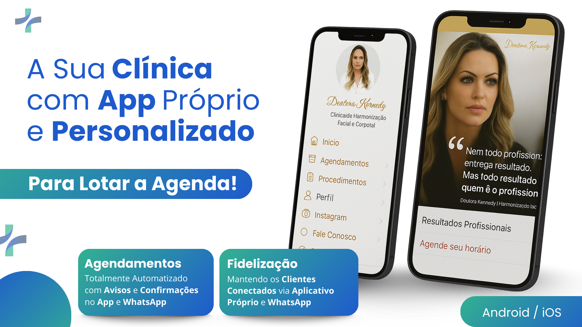 Sua Clínica de Estética com Aplicativo Próprio e Personalizado