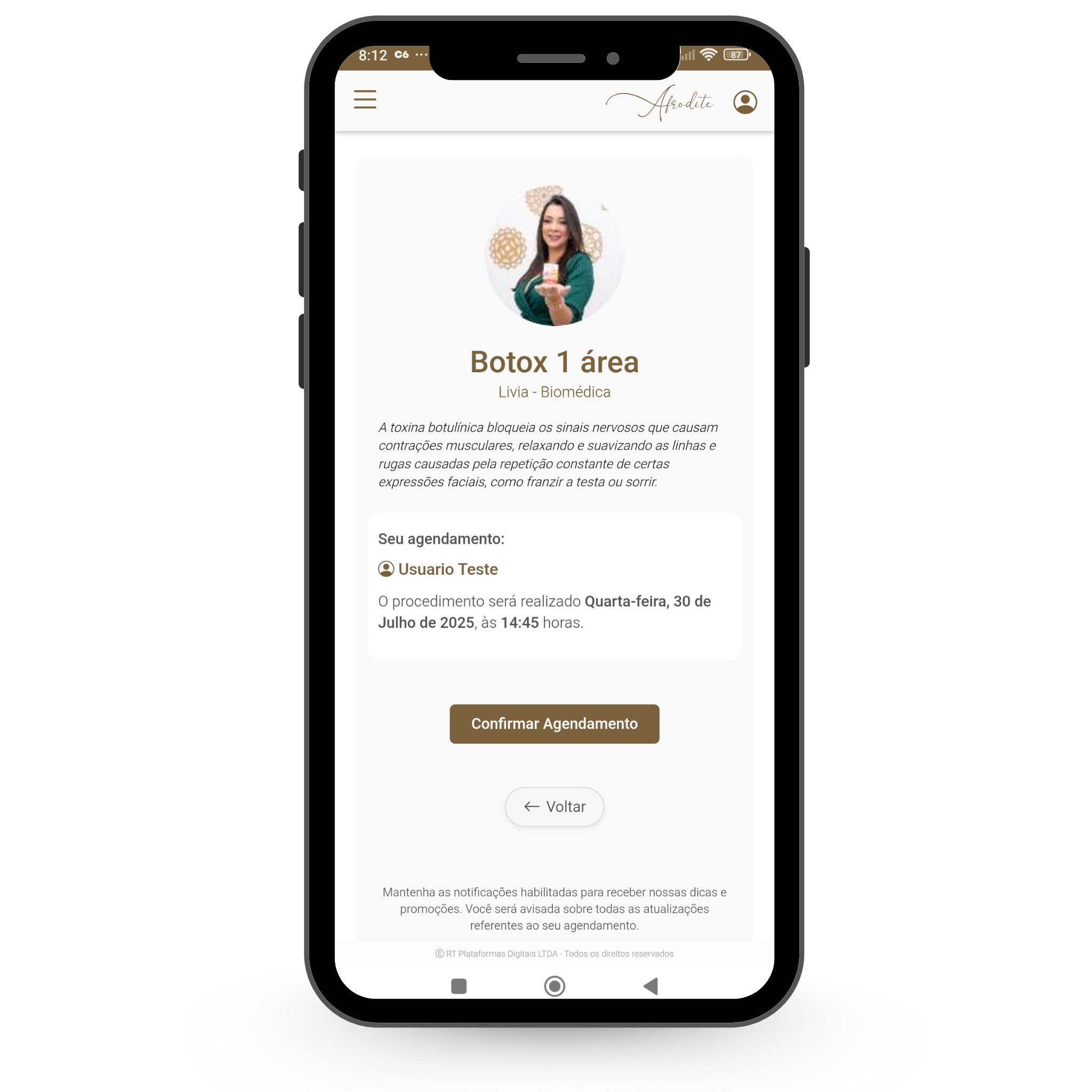 Seu negócio no Play Store e App Store, com a sua identidade.​